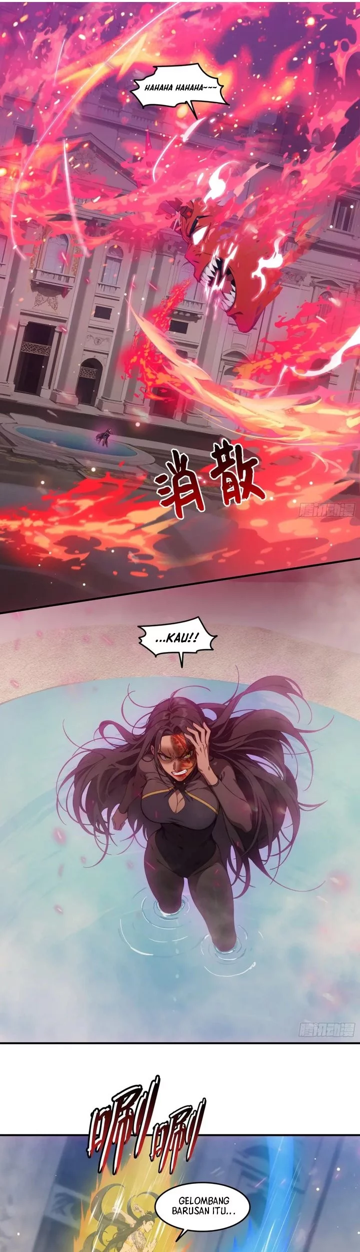 The Evil God Descends, I Own Great Hell Chapter 76 - halaman 9