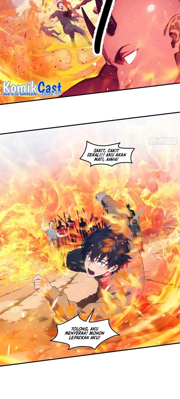 The Evil God Descends, I Own Great Hell Chapter 77 - halaman 12