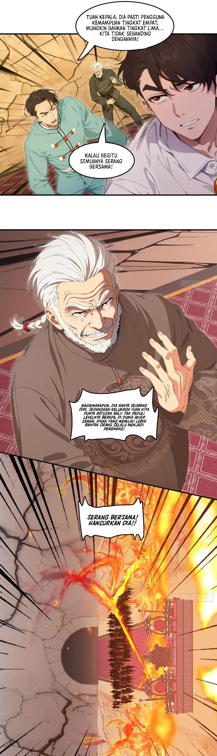 The Evil God Descends, I Own Great Hell Chapter 77 - halaman 9