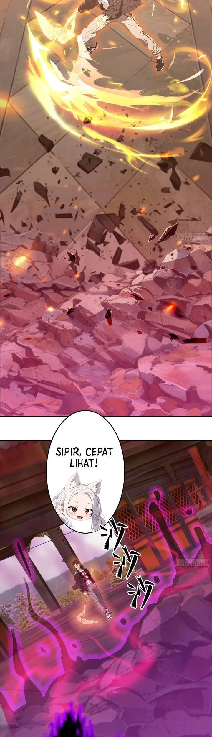 The Evil God Descends, I Own Great Hell Chapter 84 - halaman 7