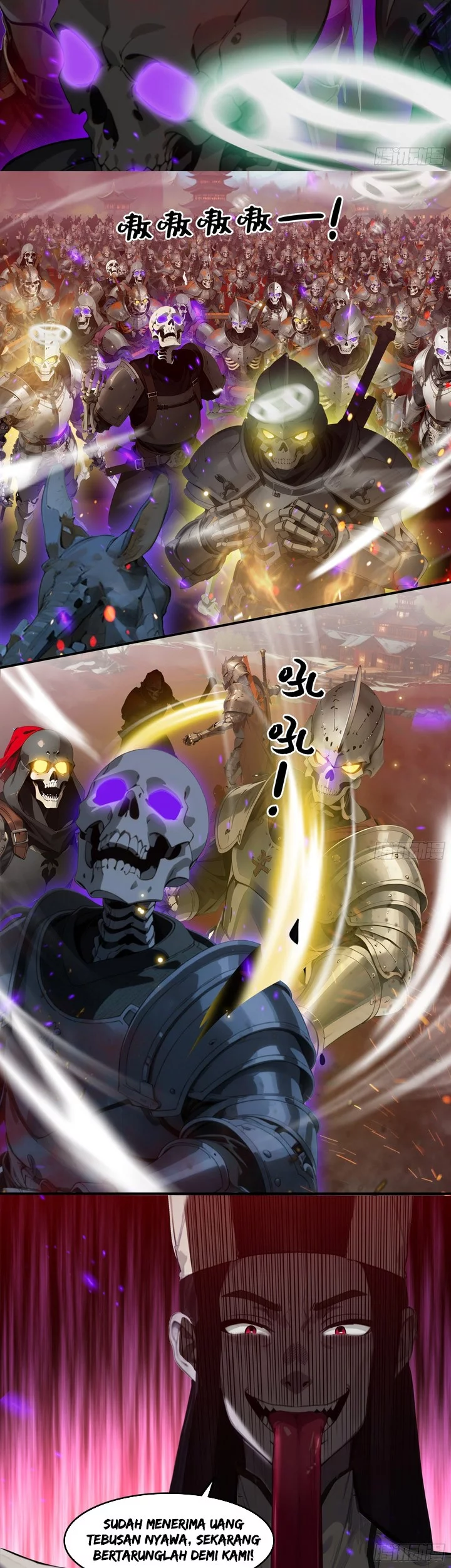 The Evil God Descends, I Own Great Hell Chapter 85 - halaman 13