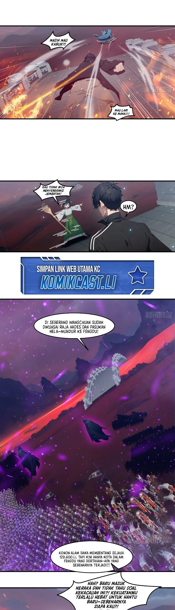The Evil God Descends, I Own Great Hell Chapter 86 - halaman 20