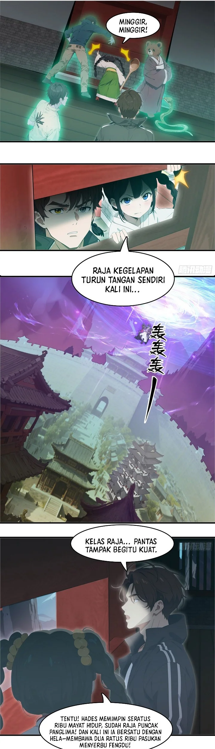 The Evil God Descends, I Own Great Hell Chapter 87 - halaman 10