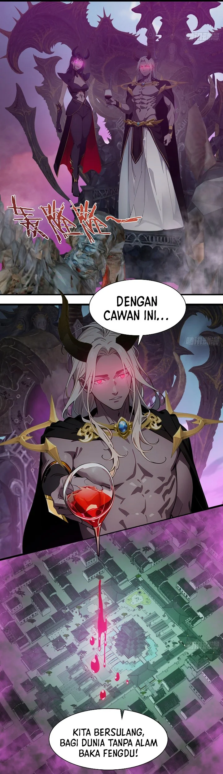 The Evil God Descends, I Own Great Hell Chapter 87 - halaman 14