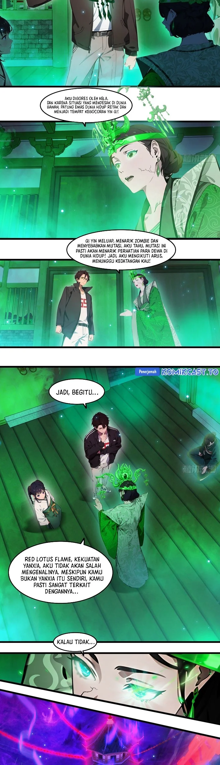 The Evil God Descends, I Own Great Hell Chapter 90 - halaman 11