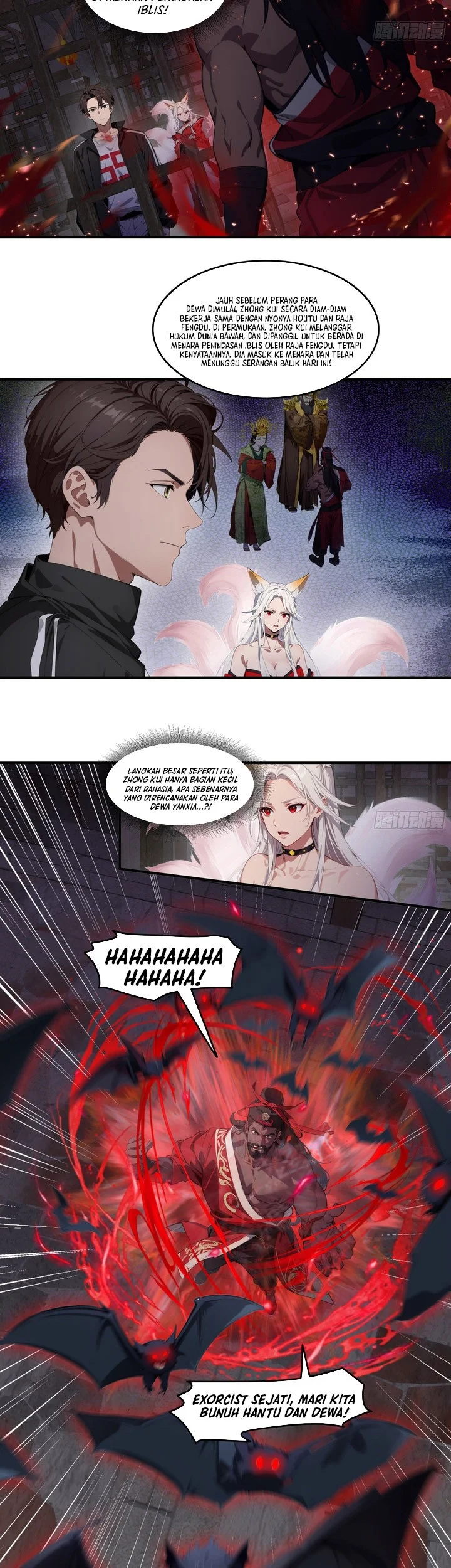 The Evil God Descends, I Own Great Hell Chapter 91 - halaman 21