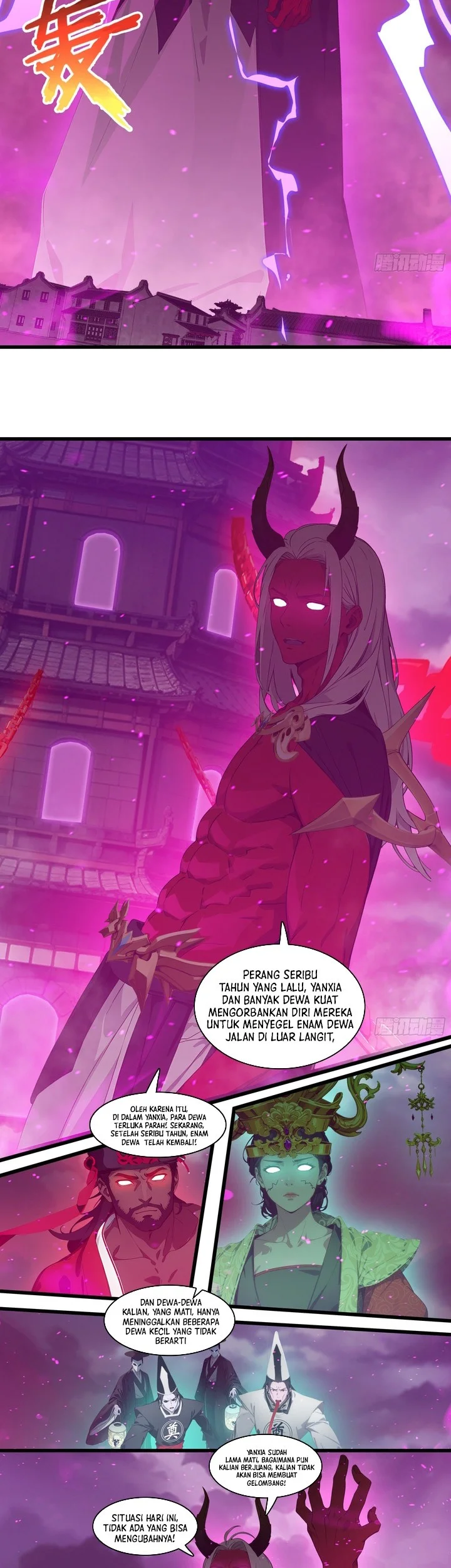 The Evil God Descends, I Own Great Hell Chapter 94 - halaman 15