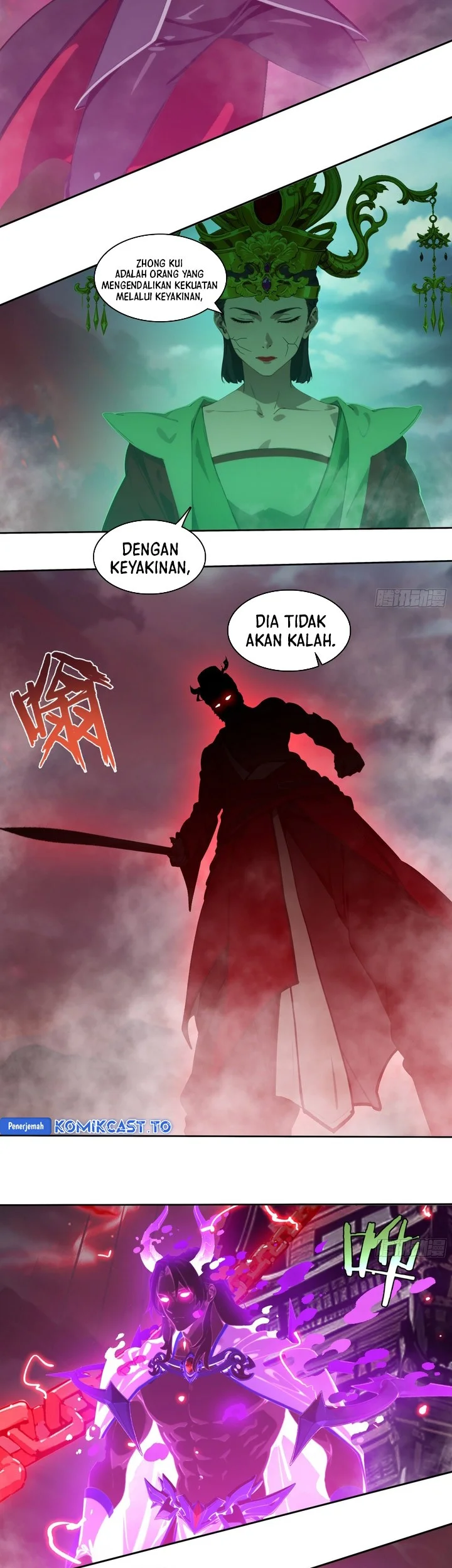 The Evil God Descends, I Own Great Hell Chapter 94 - halaman 3