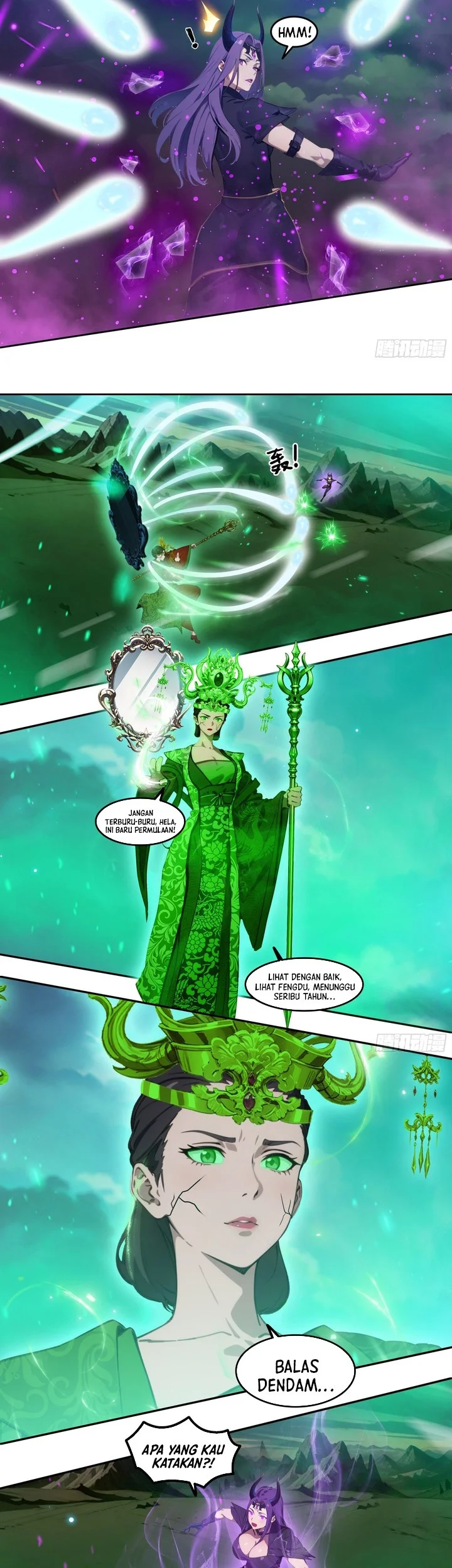 The Evil God Descends, I Own Great Hell Chapter 94 - halaman 9
