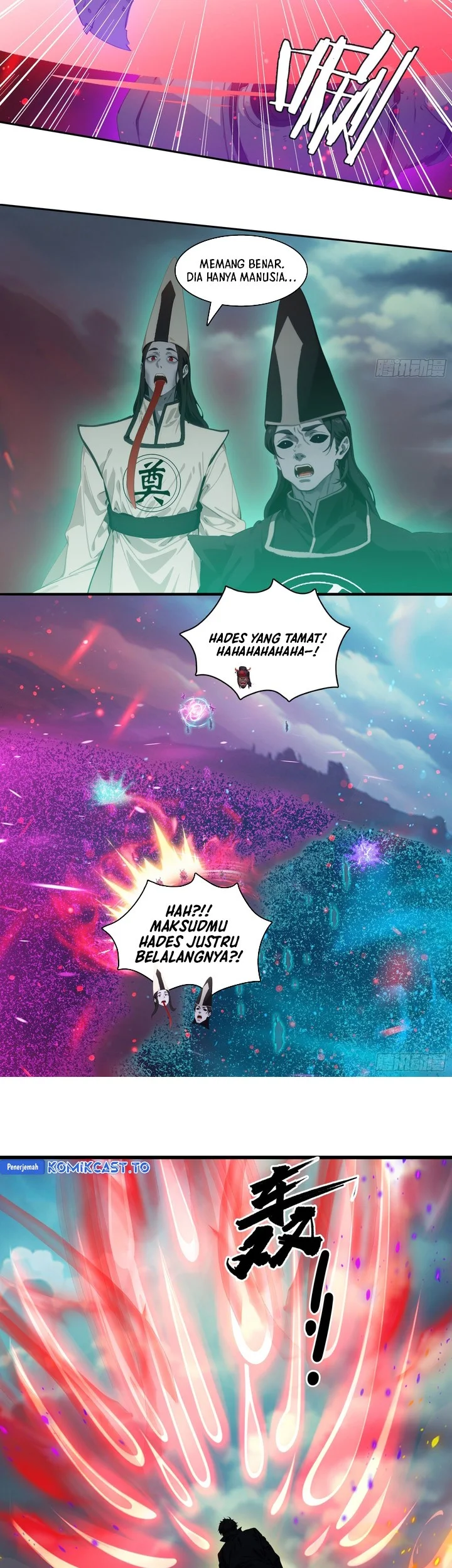 The Evil God Descends, I Own Great Hell Chapter 95 - halaman 11