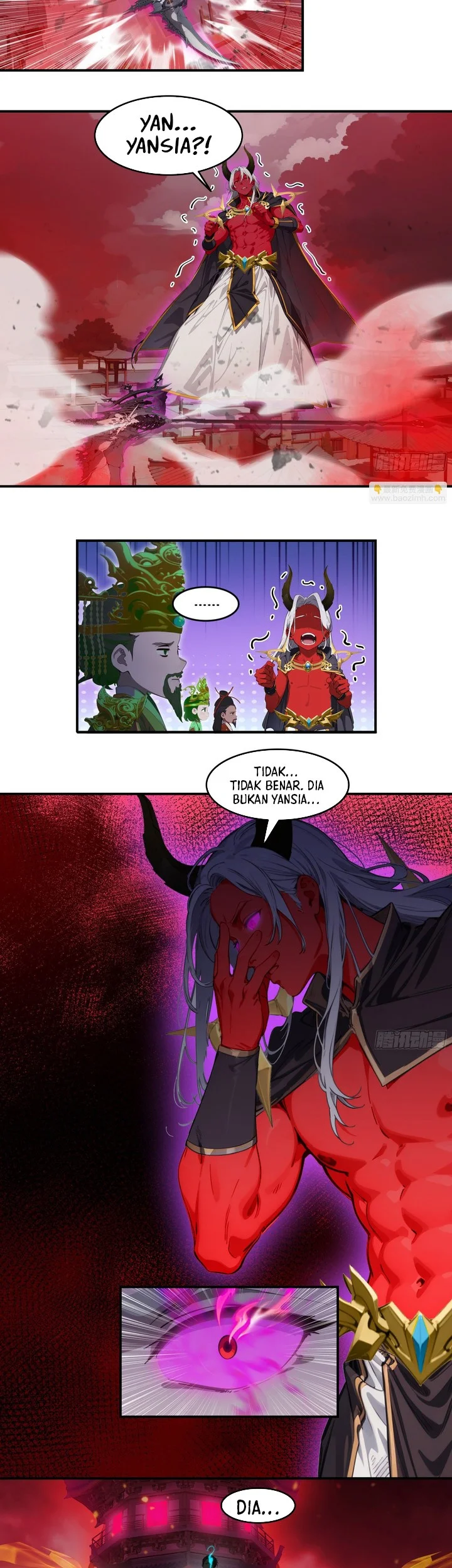 The Evil God Descends, I Own Great Hell Chapter 95 - halaman 3