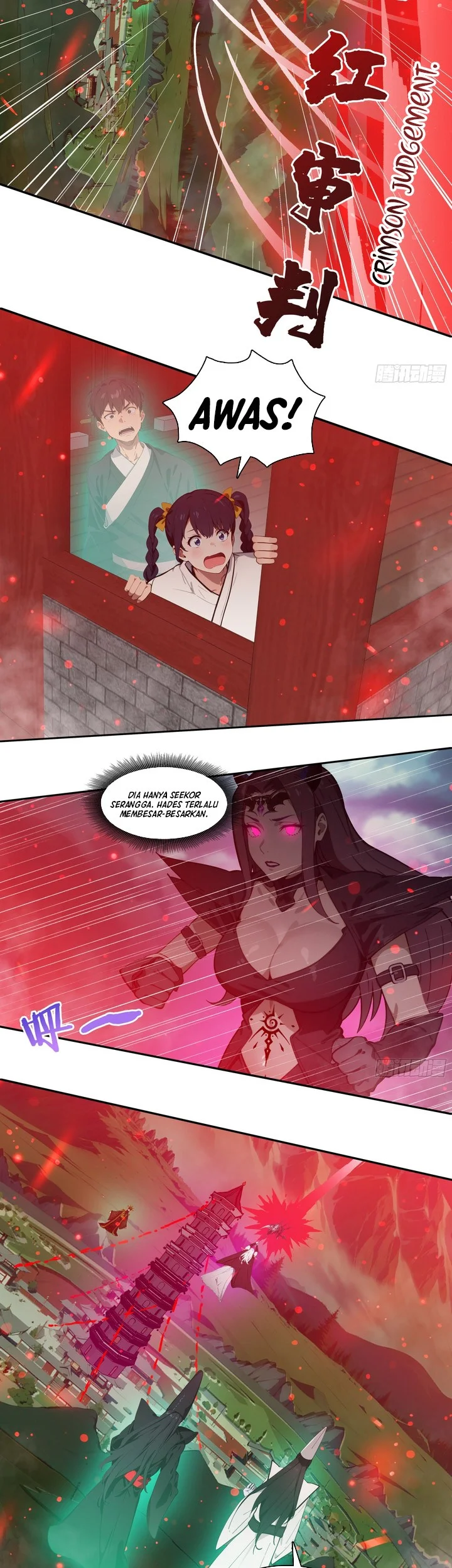 The Evil God Descends, I Own Great Hell Chapter 95 - halaman 9