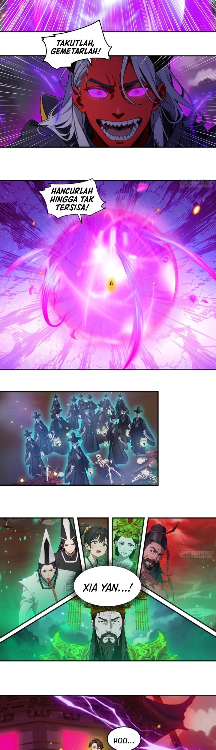 The Evil God Descends, I Own Great Hell Chapter 96 - halaman 17