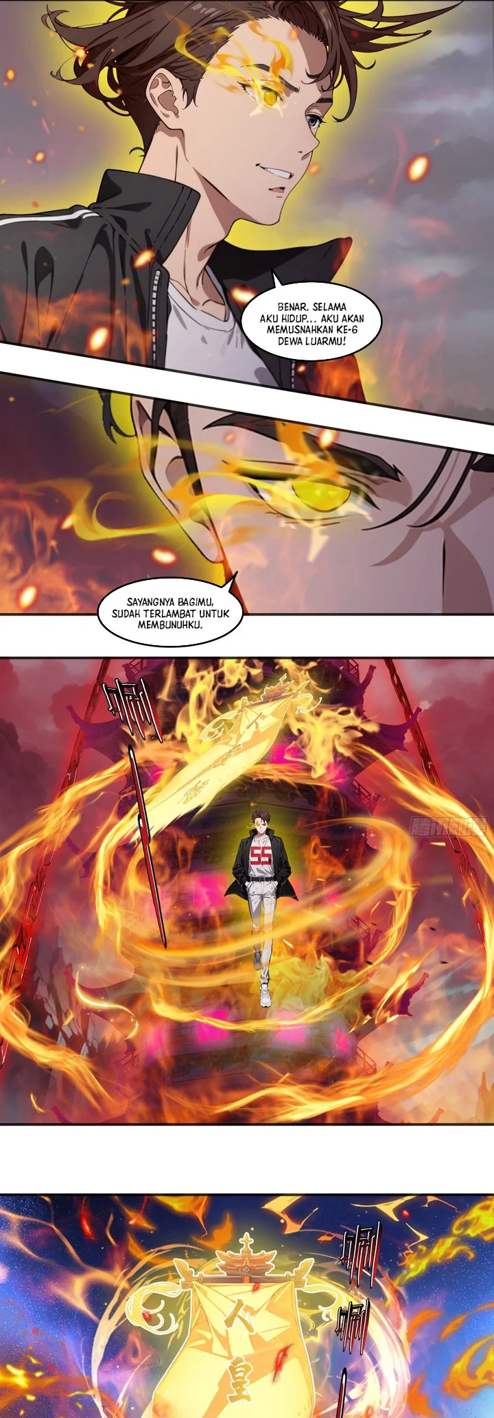 The Evil God Descends, I Own Great Hell Chapter 96 - halaman 19