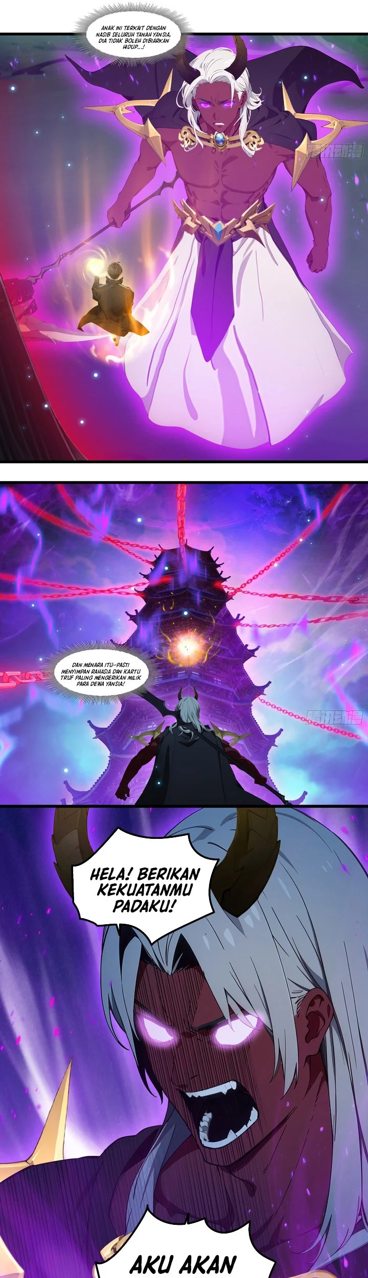 The Evil God Descends, I Own Great Hell Chapter 96 - halaman 7