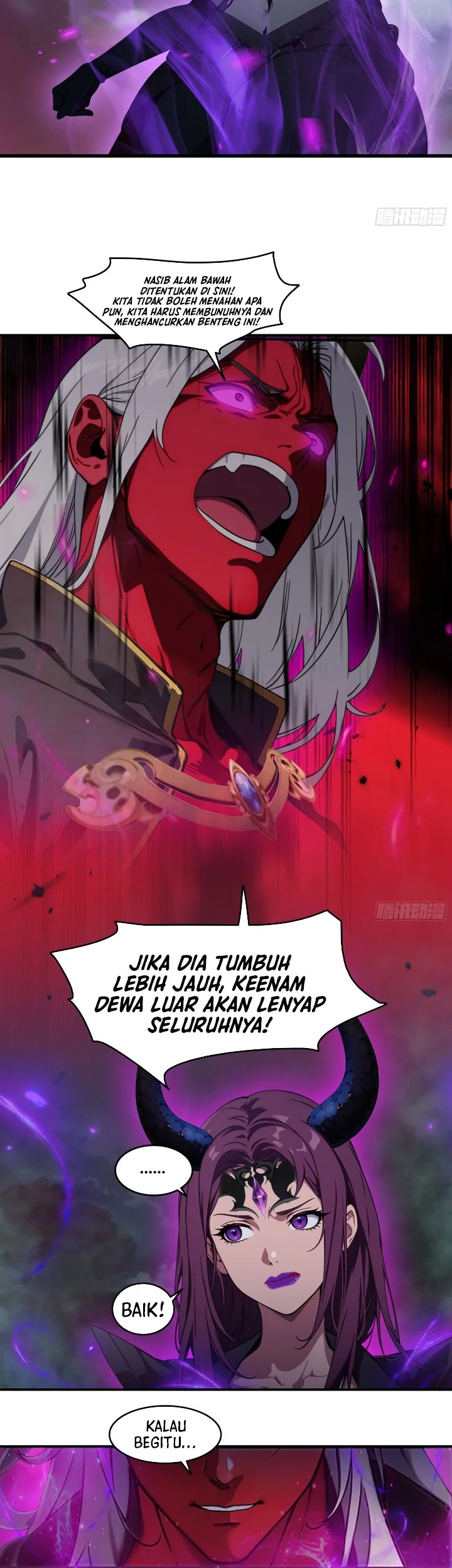 The Evil God Descends, I Own Great Hell Chapter 96 - halaman 9