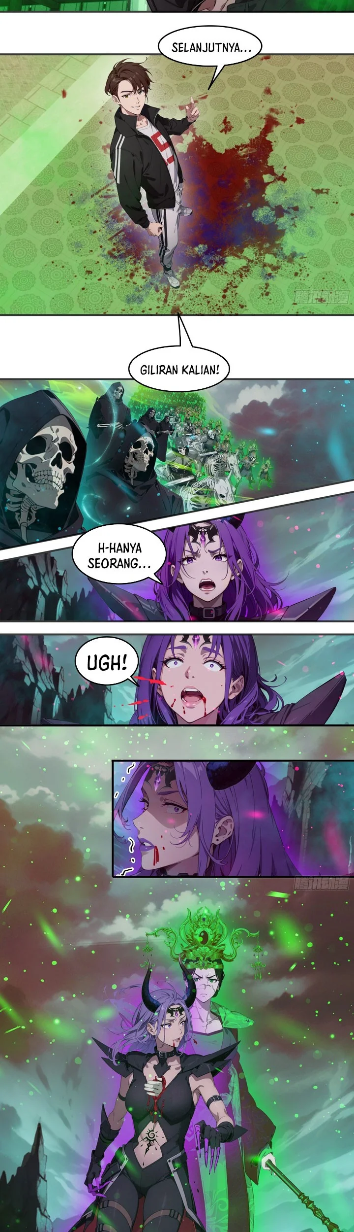 The Evil God Descends, I Own Great Hell Chapter 98 - halaman 11