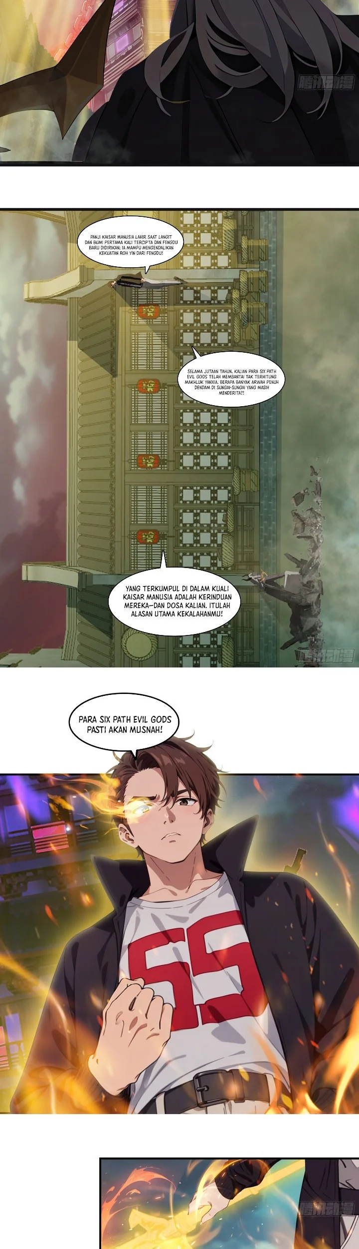 The Evil God Descends, I Own Great Hell Chapter 98 - halaman 5