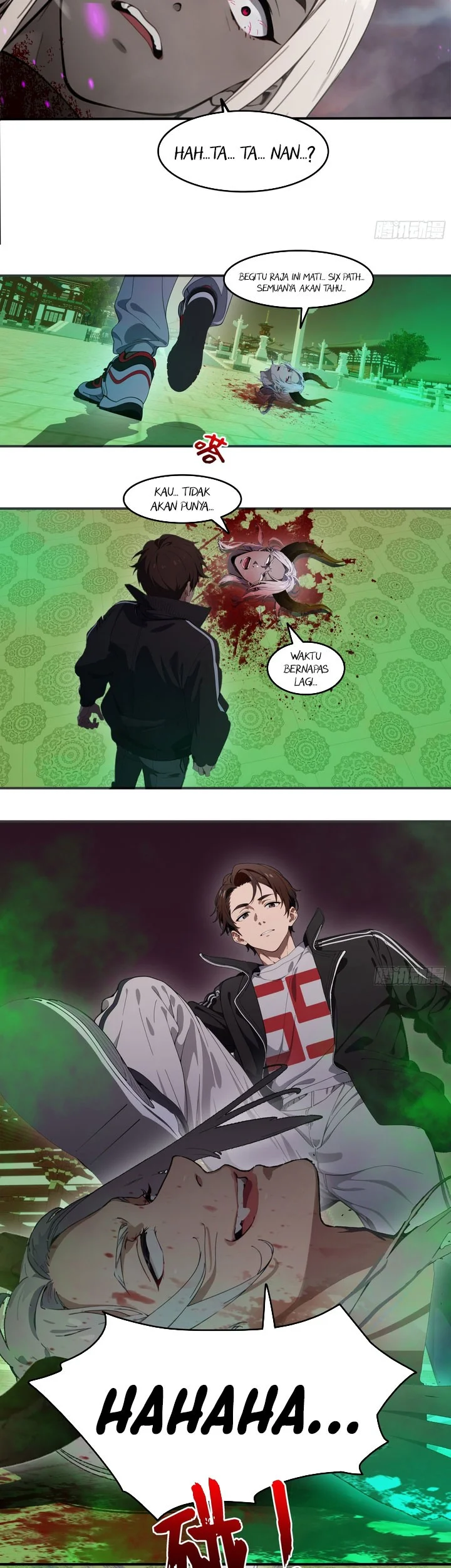 The Evil God Descends, I Own Great Hell Chapter 98 - halaman 9