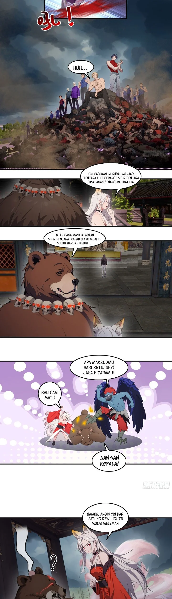 The Evil God Descends, I Own Great Hell Chapter 99 - halaman 15