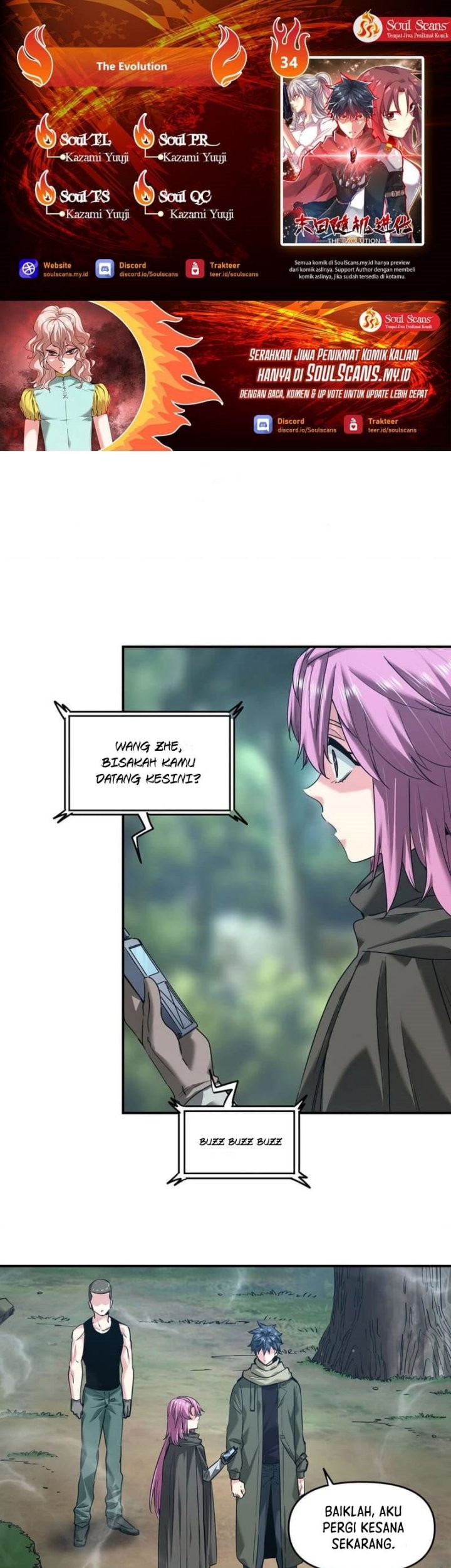 The Evolution Chapter 34 - halaman 1