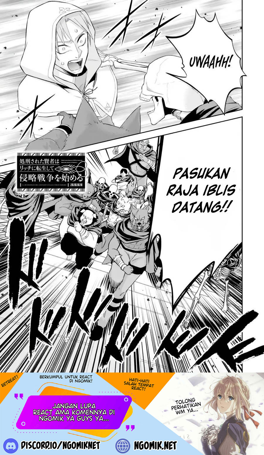 The Executed Sage is Reincarnated as a Lich and Starts an All-Out War Chapter 22 - halaman 2
