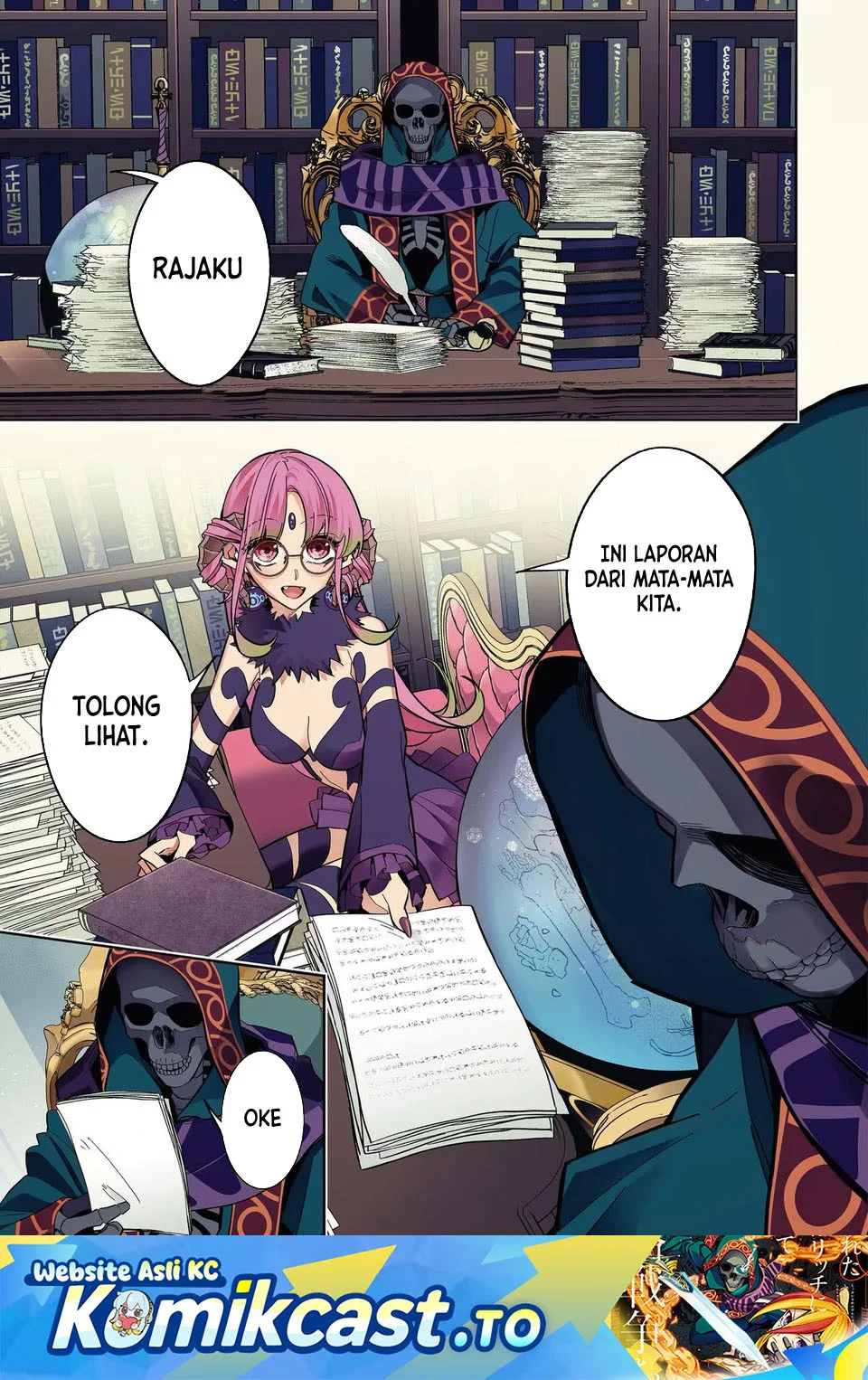 The Executed Sage is Reincarnated as a Lich and Starts an All-Out War Chapter 41 - halaman 1