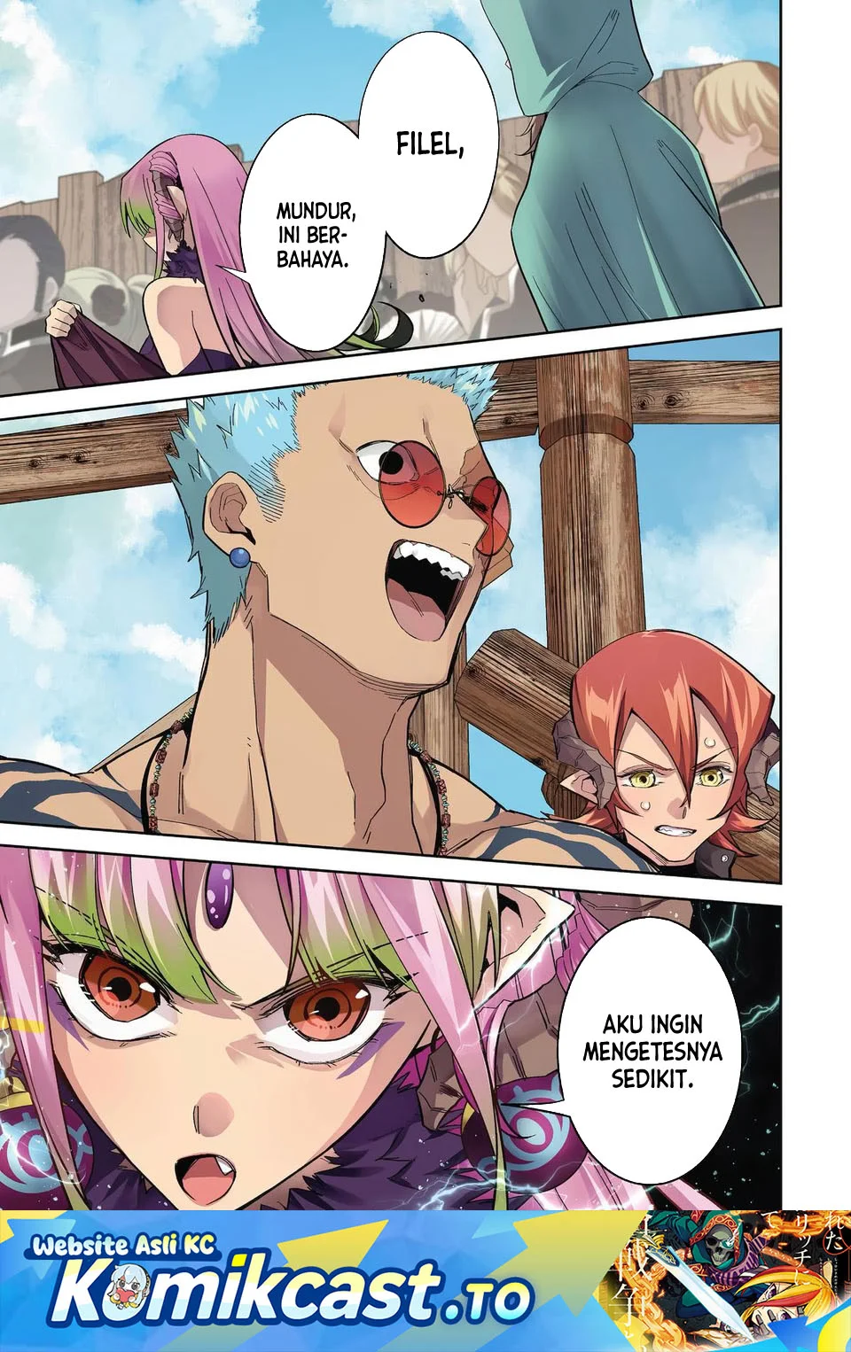 The Executed Sage is Reincarnated as a Lich and Starts an All-Out War Chapter 45 - halaman 1