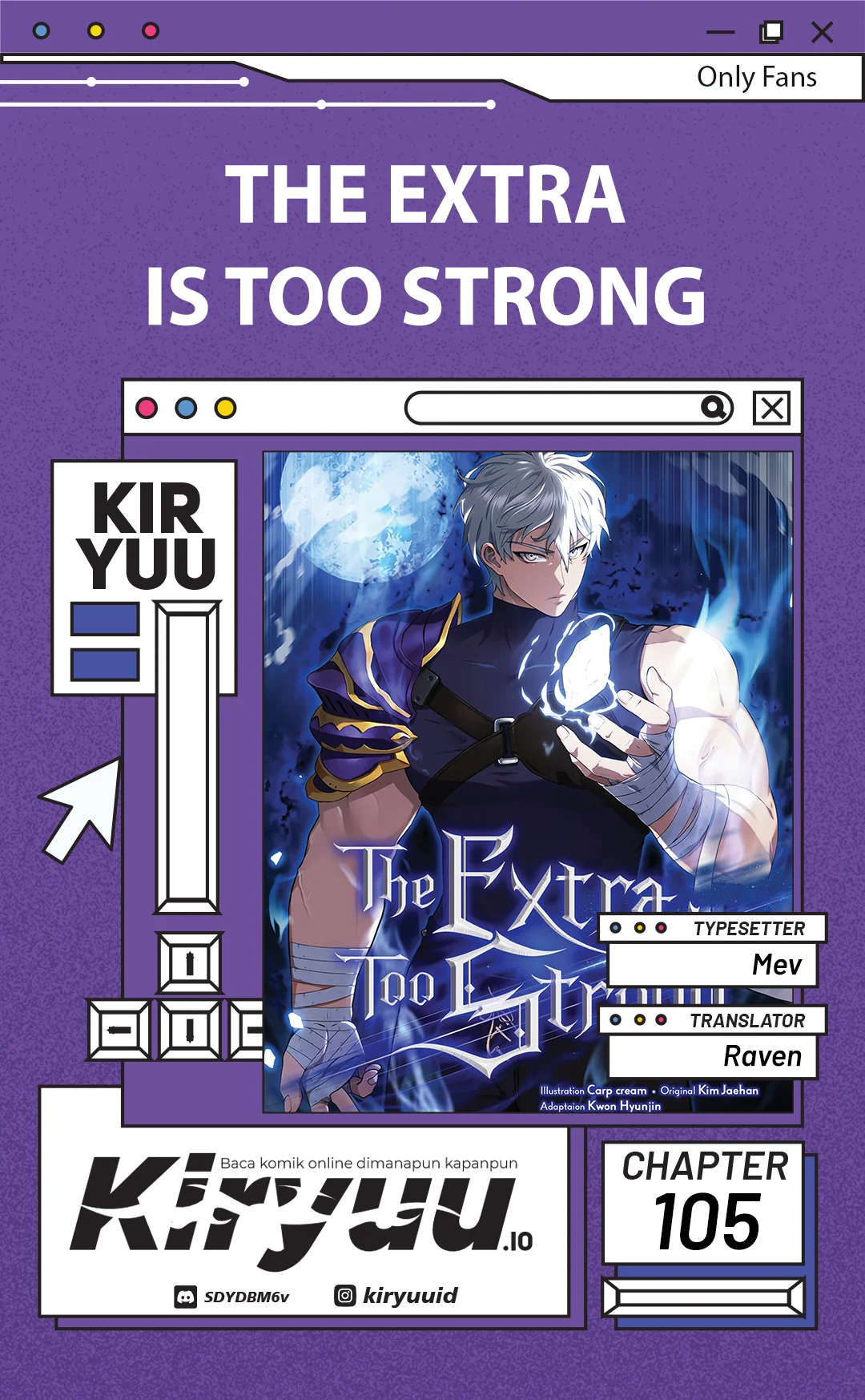 The Extra is Too Strong Chapter 105 - halaman 1