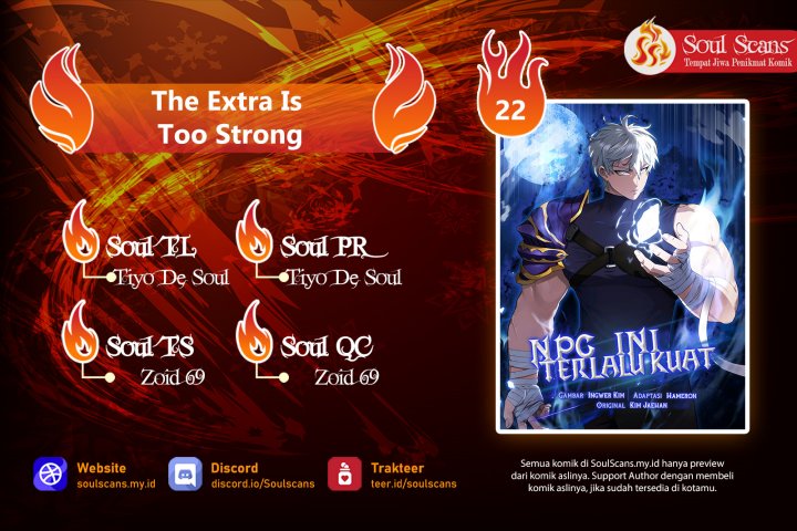 The Extra is Too Strong Chapter 22 - halaman 1