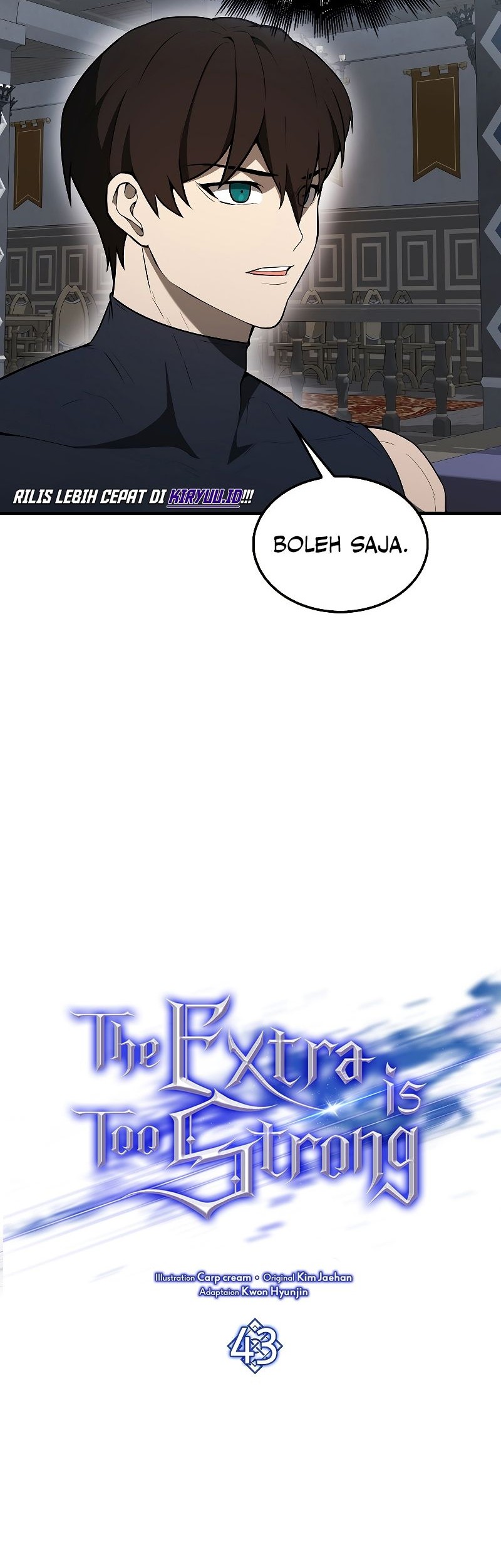 The Extra is Too Strong Chapter 43 - halaman 15