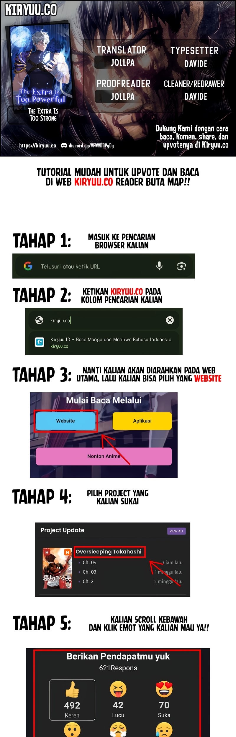 The Extra is Too Strong Chapter 58 - halaman 1