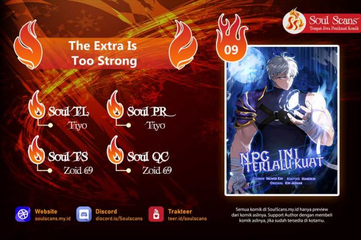 The Extra is Too Strong Chapter 9 - halaman 1