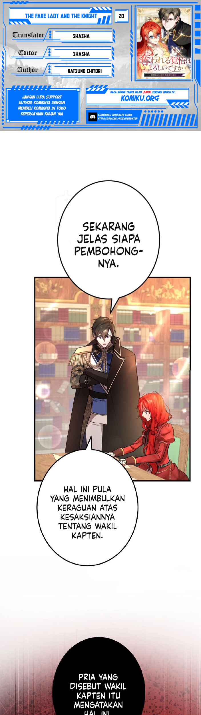The Fake Lady and the Knight Chapter 21 - halaman 1