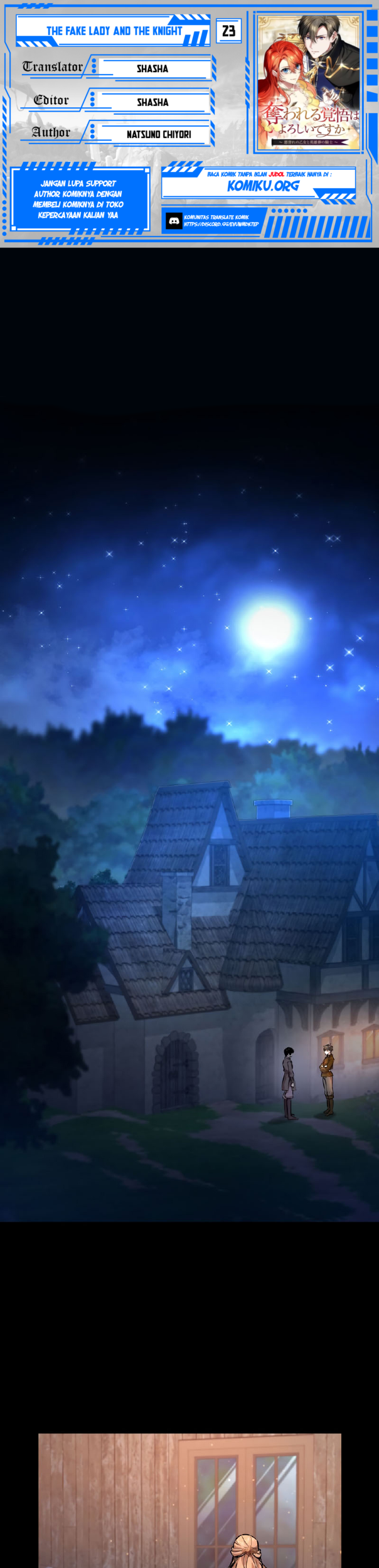 The Fake Lady and the Knight Chapter 23 - halaman 1