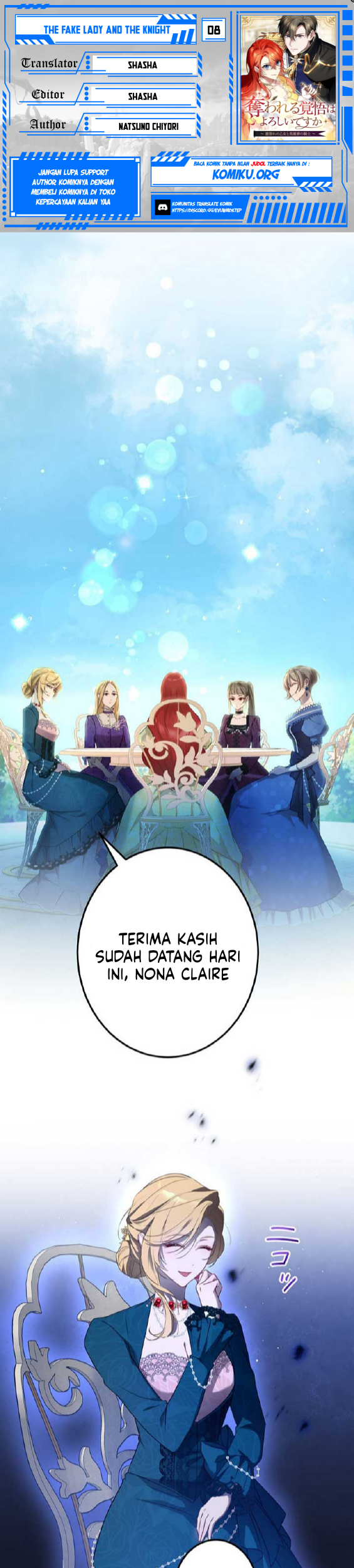 The Fake Lady and the Knight Chapter 8 - halaman 1