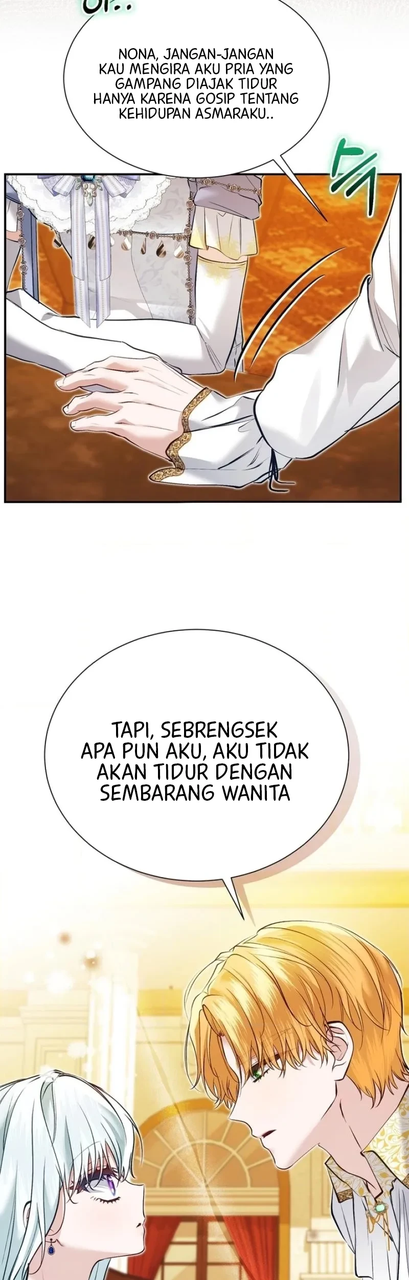 The Fake Saintess of a Reverse Harem Game Chapter 11 - halaman 49