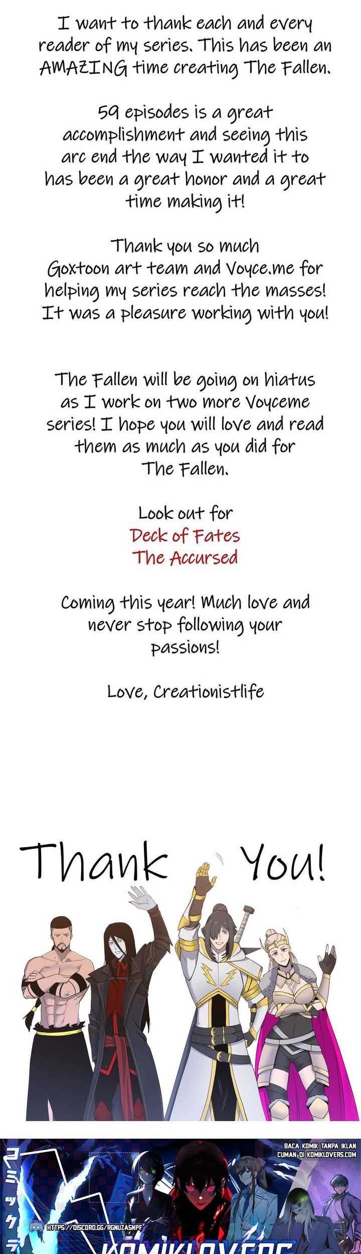 The Fallen Chapter 59 - halaman 48