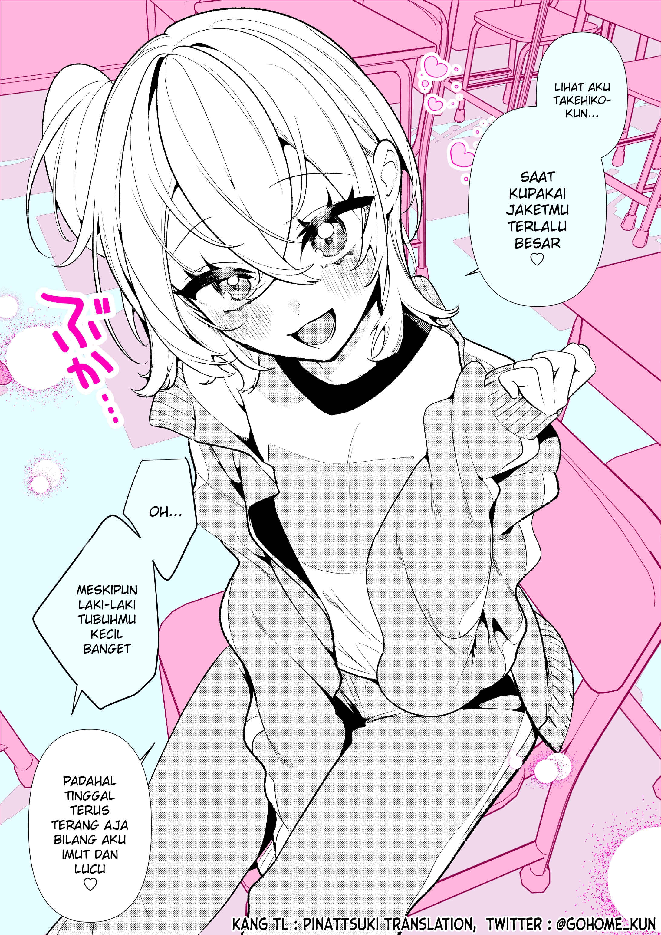 The Femboy Transfer Student Who Will Transform His Classmate’s Fetishes After 100 Days ♡ Chapter 11 - halaman 1