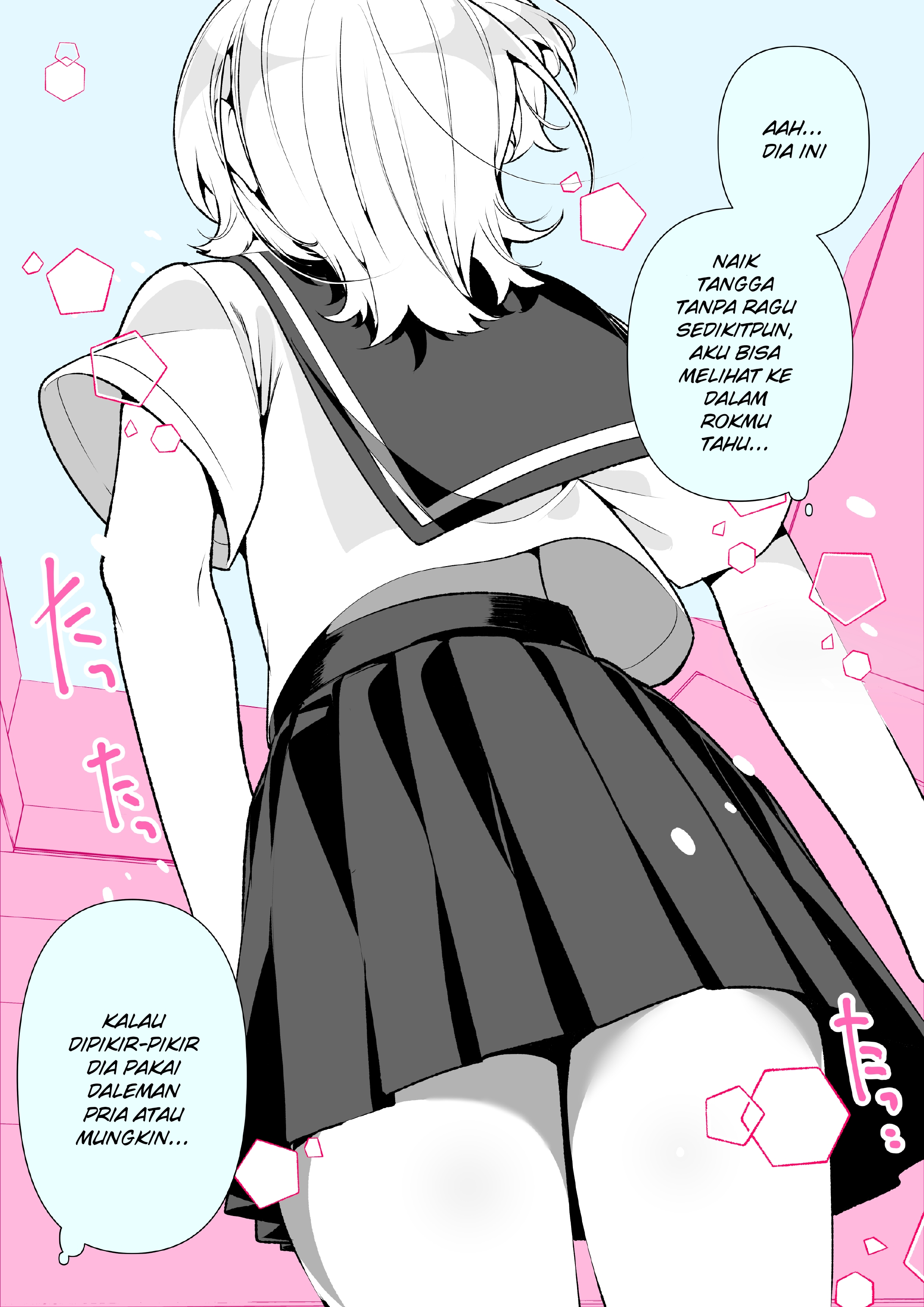 The Femboy Transfer Student Who Will Transform His Classmate’s Fetishes After 100 Days ♡ Chapter 15 - halaman 1