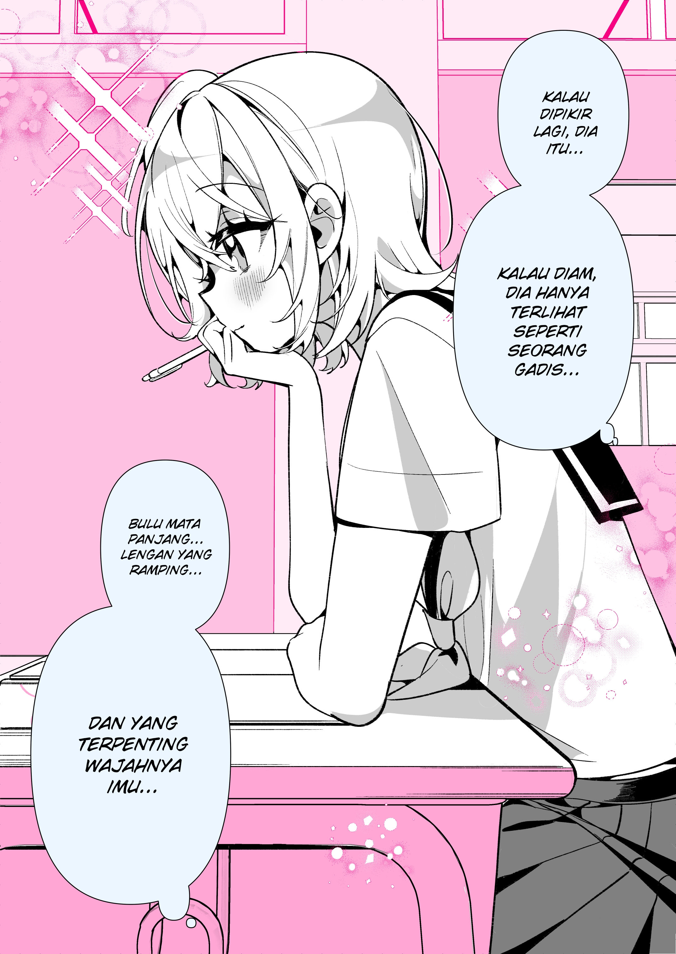 The Femboy Transfer Student Who Will Transform His Classmate’s Fetishes After 100 Days ♡ Chapter 17 - halaman 1