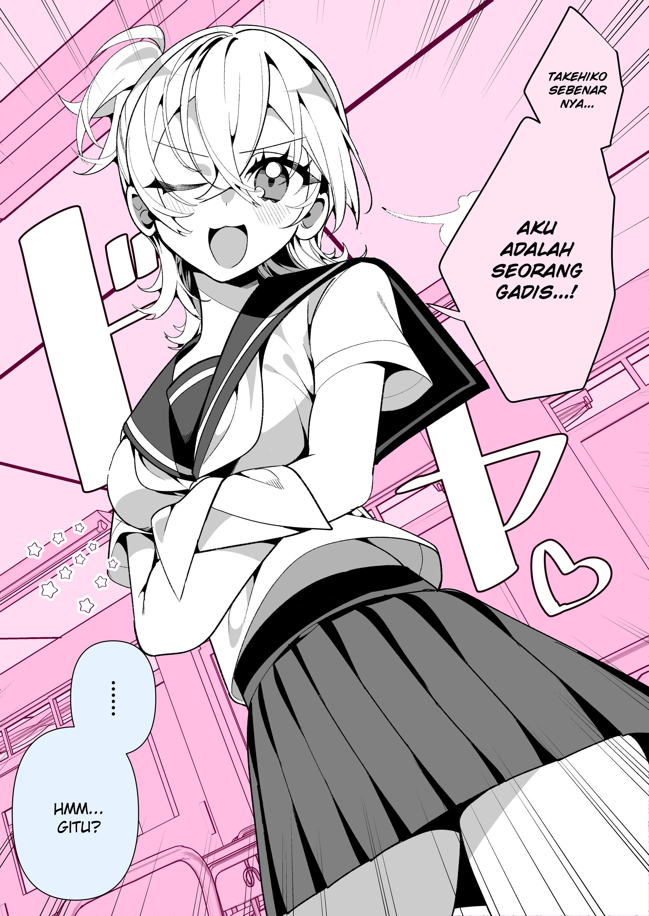 The Femboy Transfer Student Who Will Transform His Classmate’s Fetishes After 100 Days ♡ Chapter 18 - halaman 1