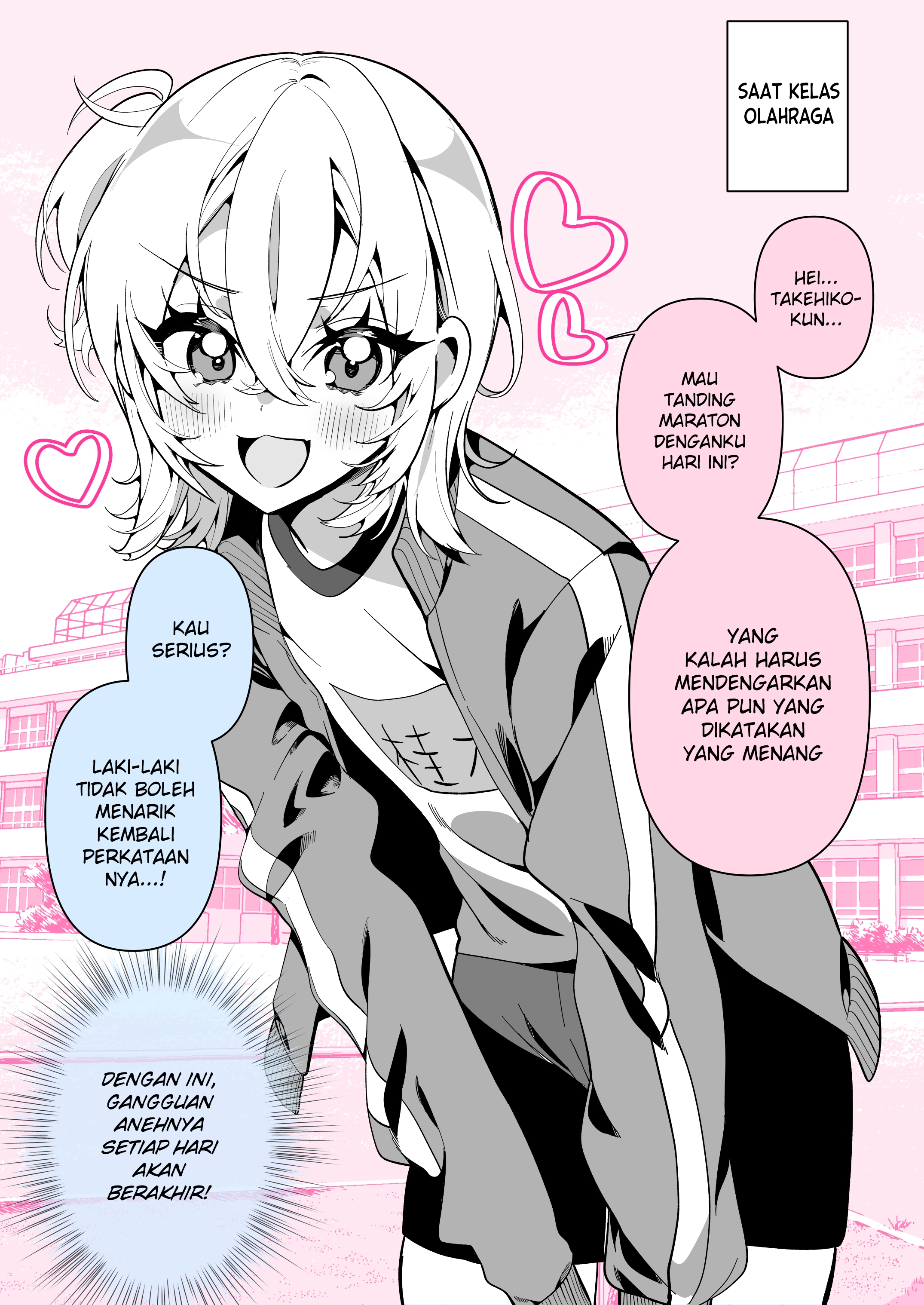 The Femboy Transfer Student Who Will Transform His Classmate’s Fetishes After 100 Days ♡ Chapter 19 - halaman 1