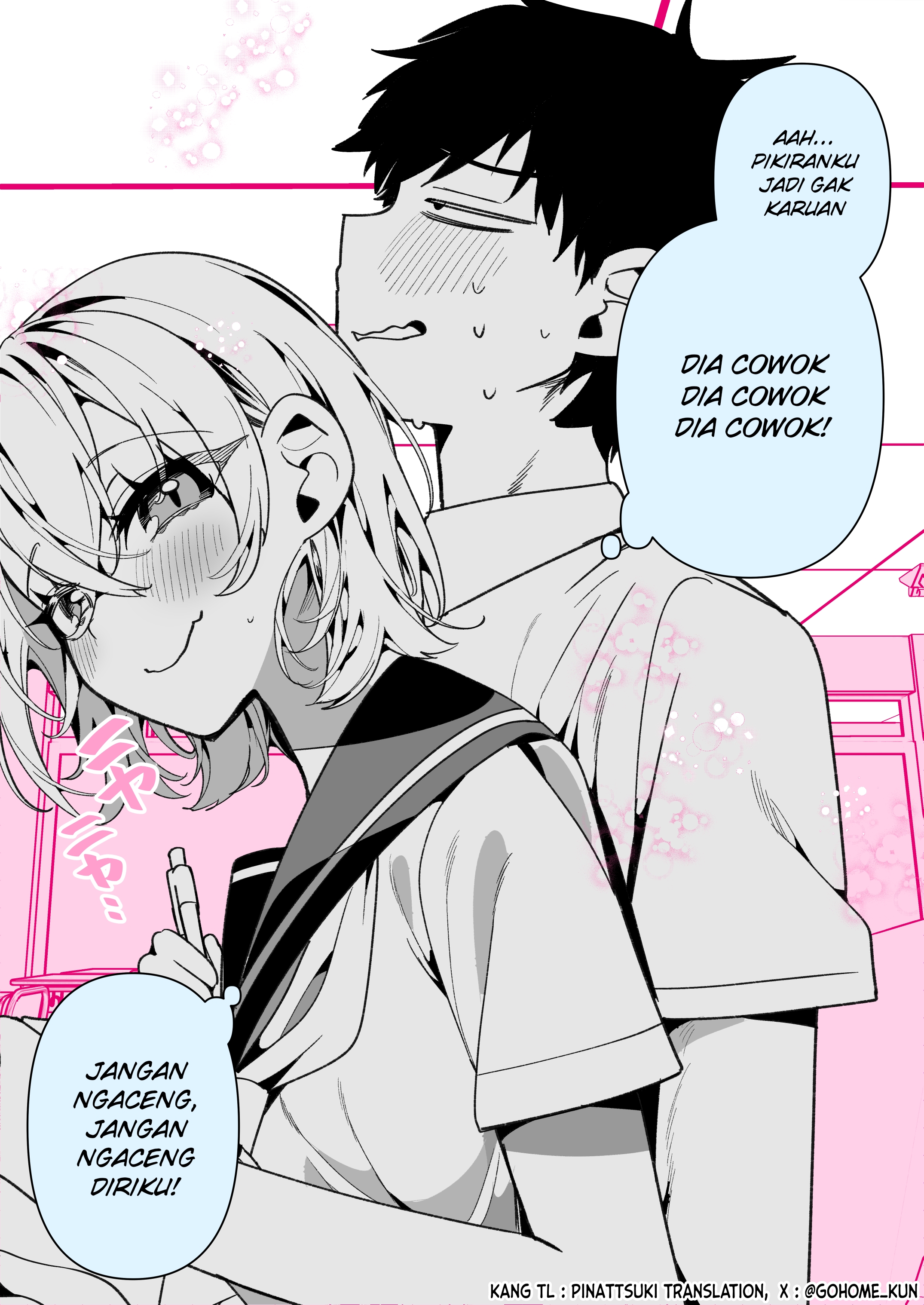 The Femboy Transfer Student Who Will Transform His Classmate’s Fetishes After 100 Days ♡ Chapter 21 - halaman 2