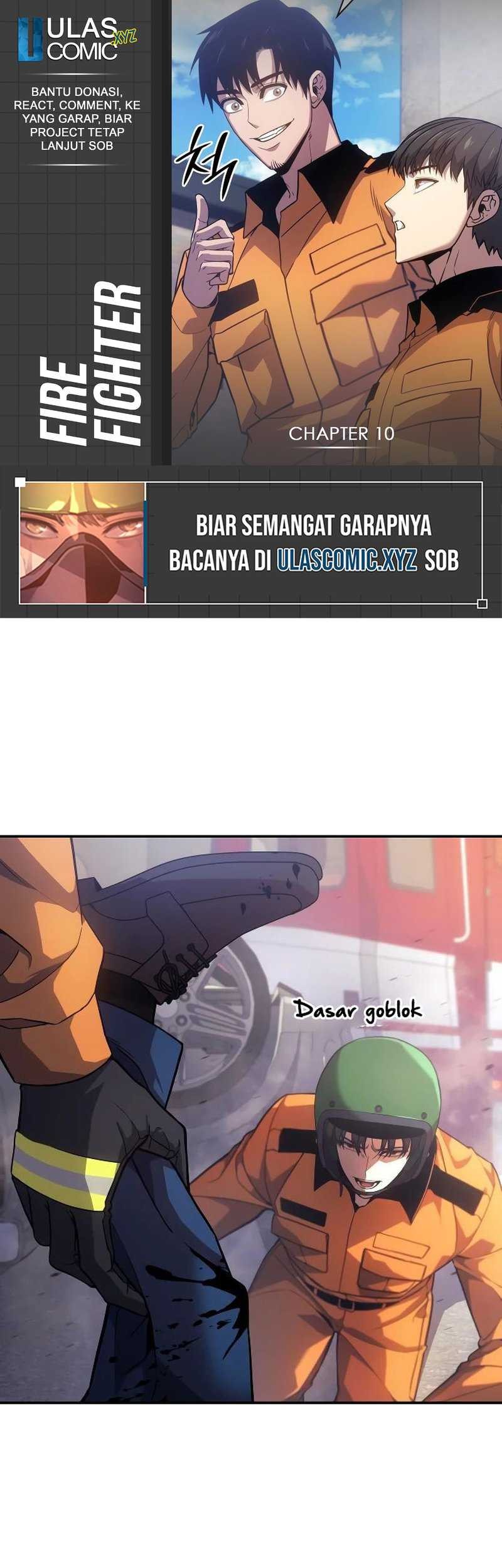 The Fire Fighter Chapter 10 - halaman 1