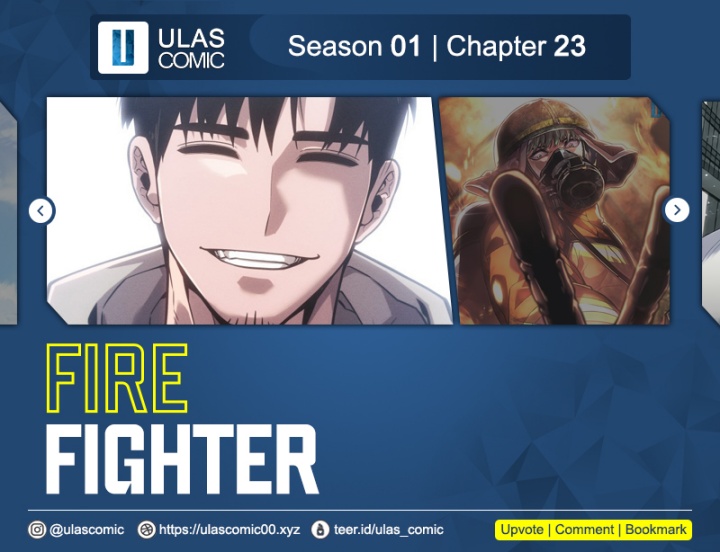 The Fire Fighter Chapter 23 - halaman 1