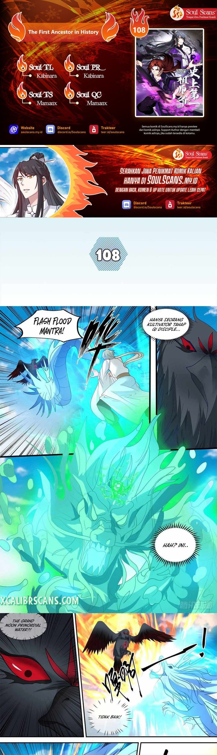 The First Ancestor in History Chapter 108 - halaman 1