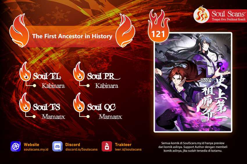The First Ancestor in History Chapter 121 - halaman 1