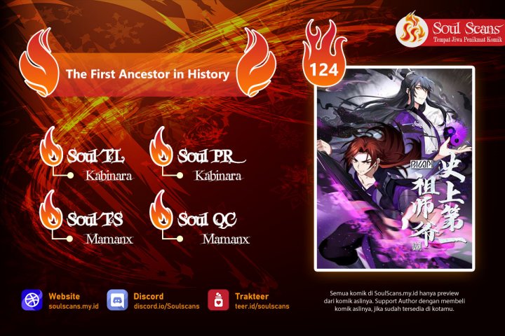 The First Ancestor in History Chapter 124 - halaman 1
