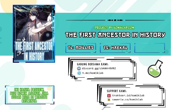 The First Ancestor in History Chapter 23 - halaman 1